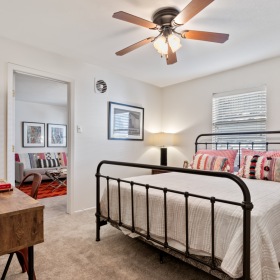 Relax and recharge in beautiful and spacious bedrooms Relax and recharge in beautiful and spacious bedrooms